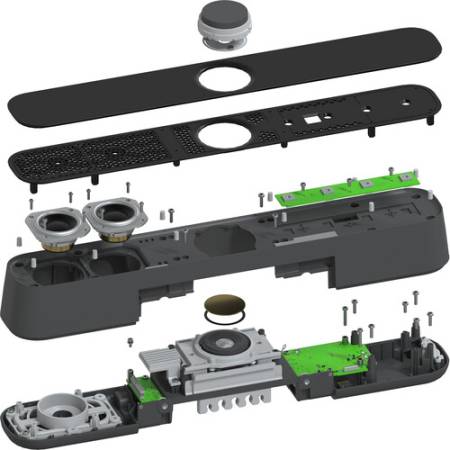 Sennheiser TeamConnect Bar S (Small) - system konferencyjny audio-video - budowa